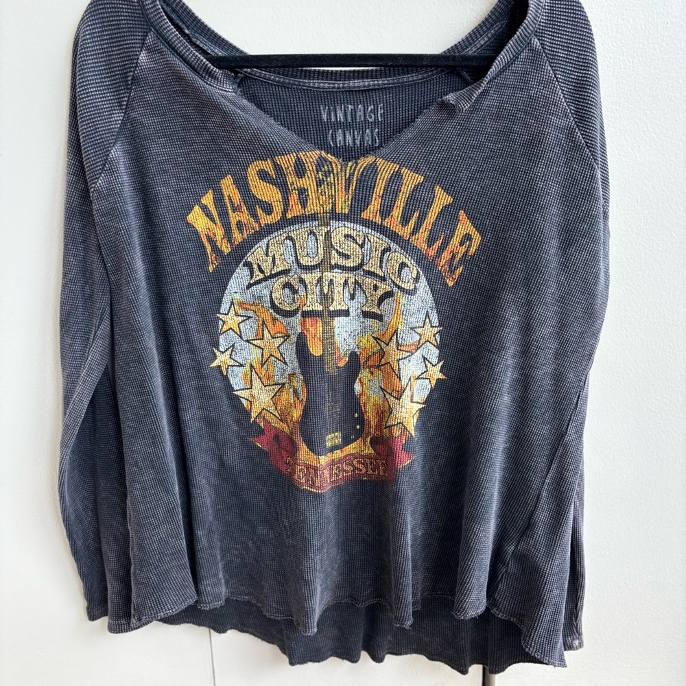 Nashville Music City Women's Top - Black